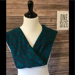 NWT LuLaRoe Women’s Leggings One Size Teal/Purple